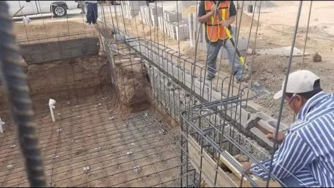 Alberca construida por Arma