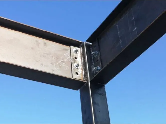 Estructura de acero y entrepiso