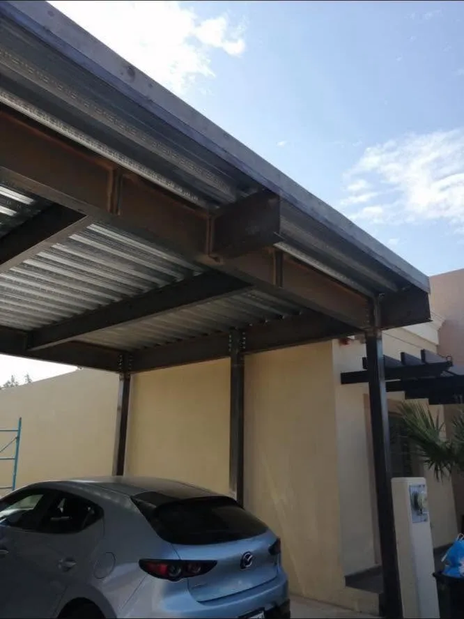 Estructura de acero y entrepiso