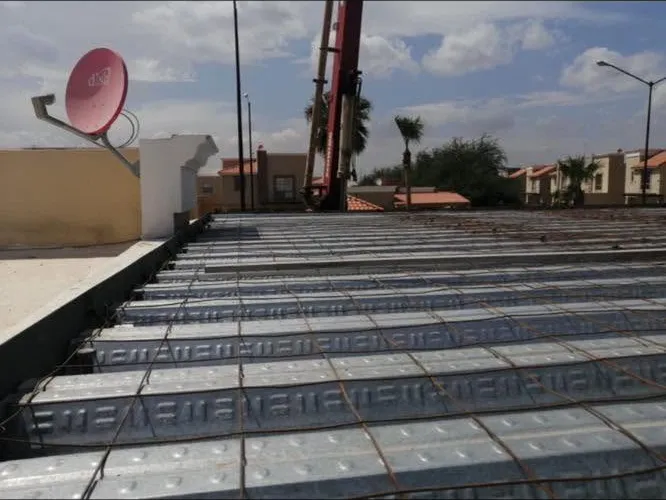 Estructura de acero y entrepiso