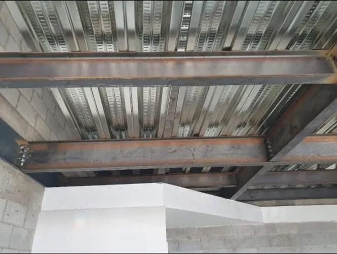 Estructura de acero y entrepiso