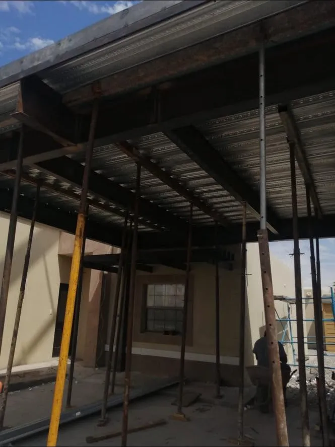 Estructura de acero y entrepiso